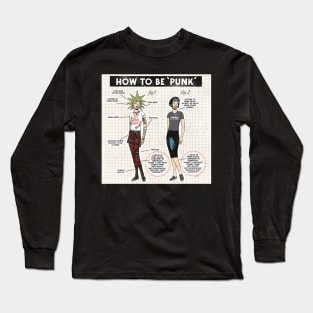 How to be punk Long Sleeve T-Shirt